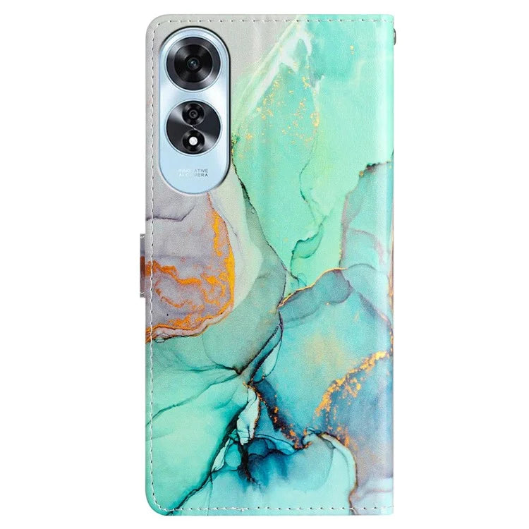 For Oppo A60 4G Wallet Case Pattern Print Flip PU Leather Phone Cover