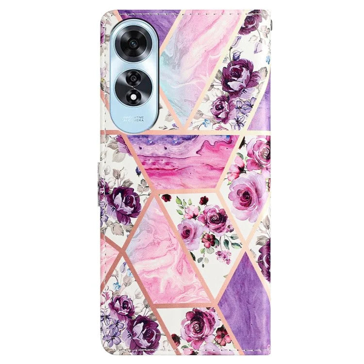 For Oppo A60 4G Wallet Case Pattern Print Flip PU Leather Phone Cover