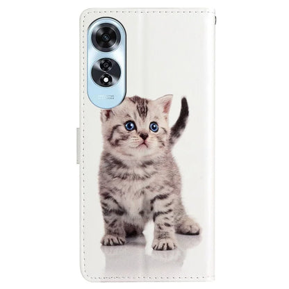 For Oppo A60 4G Wallet Case Pattern Print Flip PU Leather Phone Cover