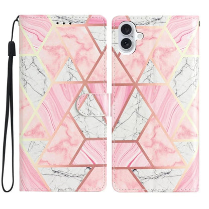 For iPhone 16 Case Card Slots Wallet Pattern Print PU Leather Phone Cover
