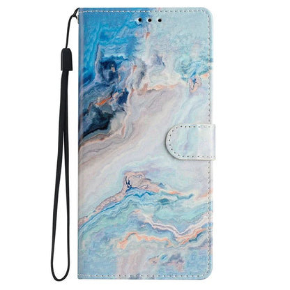 For iPhone 16 Case Card Slots Wallet Pattern Print PU Leather Phone Cover