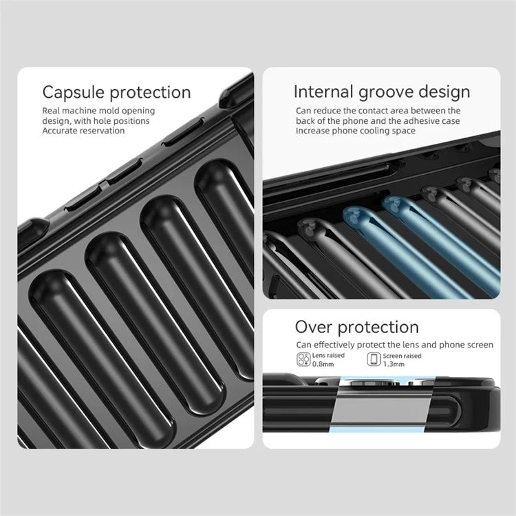 Capsule Series for Xiaomi Redmi Note 13R Pro 5G Case TPU Shock-Absorbent Phone Cover