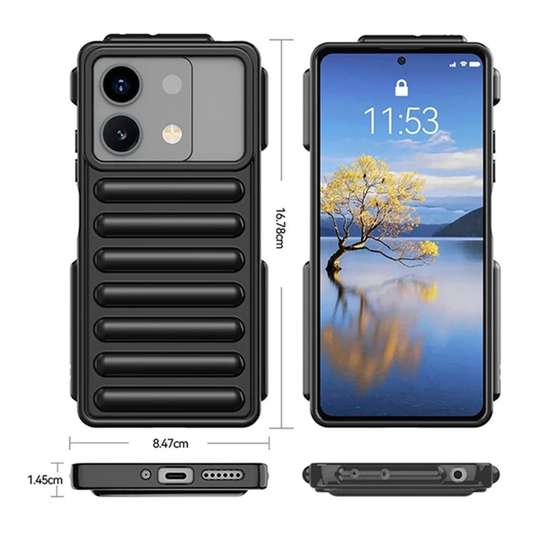 Capsule Series for Xiaomi Redmi Note 13R Pro 5G Case TPU Shock-Absorbent Phone Cover