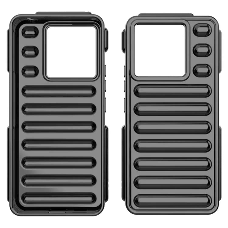 Capsule Series for Xiaomi Redmi Note 13 Pro 5G / Poco X6 5G Case Soft TPU Ribbed Phone Cover