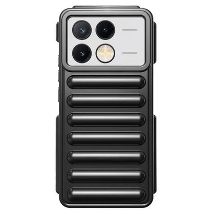 Capsule Series for Xiaomi Redmi K70E 5G / Poco X6 Pro 5G Case TPU Ribbed Anti-Drop Phone Cover
