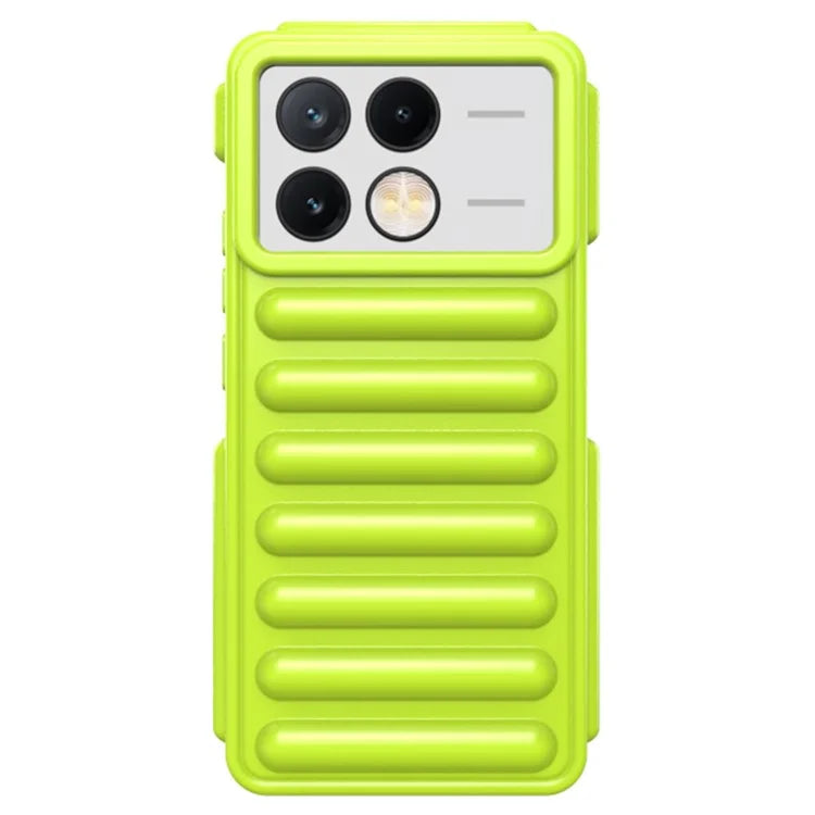 Capsule Series for Xiaomi Redmi K70E 5G / Poco X6 Pro 5G Case TPU Ribbed Anti-Drop Phone Cover
