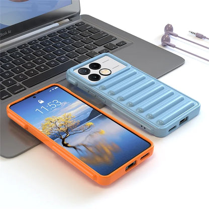 Capsule Series for Xiaomi Redmi K70E 5G / Poco X6 Pro 5G Case TPU Ribbed Anti-Drop Phone Cover