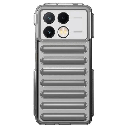 Capsule Series for Xiaomi Redmi K70E 5G / Poco X6 Pro 5G Case TPU Ribbed Anti-Drop Phone Cover