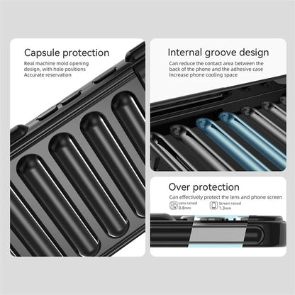Capsule Series for Xiaomi Redmi K70E 5G / Poco X6 Pro 5G Case TPU Ribbed Anti-Drop Phone Cover