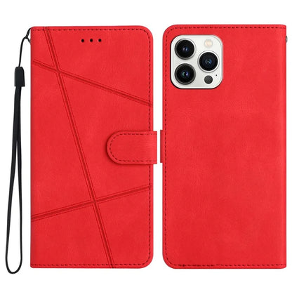 For iPhone 16 Pro Max Case Crazy Horse Texture PU Leather Wallet Stand Phone Cover