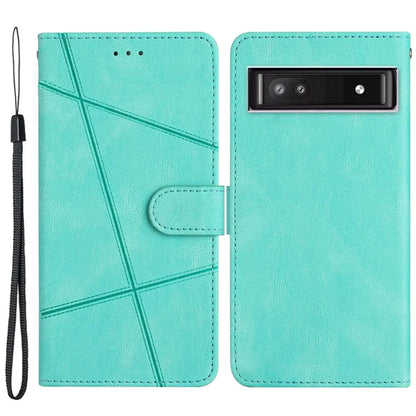 For Google Pixel 8a Case Stand Wallet Leather Phone Cover Crazy Horse Texture