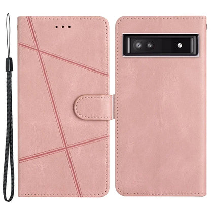 For Google Pixel 8a Case Stand Wallet Leather Phone Cover Crazy Horse Texture