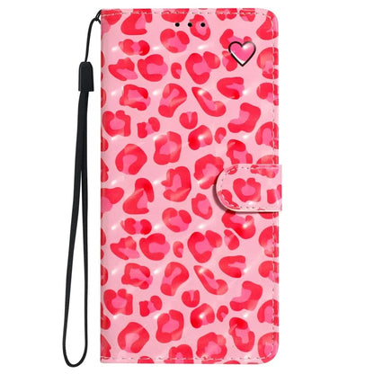 For iPhone 16 Case PU Leather 3D Pattern Printing Phone Wallet Cover