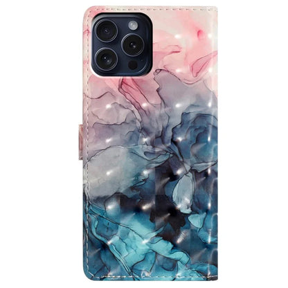 For iPhone 16 Pro Max Case Card Slots Wallet Phone Leather Cover Pattern Printing
