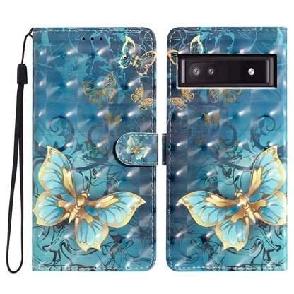 For Google Pixel 8a Case Card Slots Pattern Printing PU Leather Phone Cover