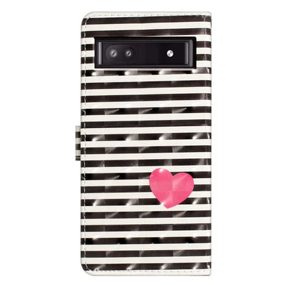 For Google Pixel 8a Case Card Slots Pattern Printing PU Leather Phone Cover