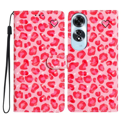 For Oppo A60 4G Case 3D Pattern Stand Leather Phone Cover with Card Slots Holder