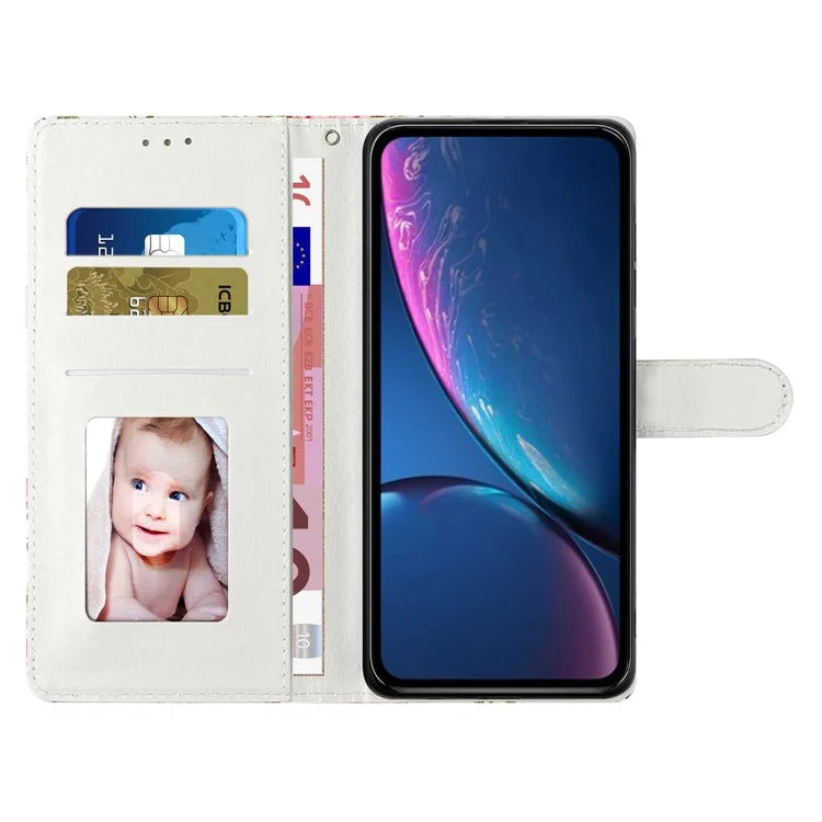 For Oppo A60 4G Case 3D Pattern Stand Leather Phone Cover with Card Slots Holder