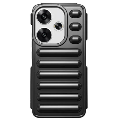 Capsule Series for Xiaomi Redmi Turbo 3 5G / Poco F6 5G TPU Case Ribbed Phone Back Cover