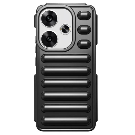 Capsule Series for Xiaomi Redmi Turbo 3 5G / Poco F6 5G TPU Case Ribbed Phone Back Cover