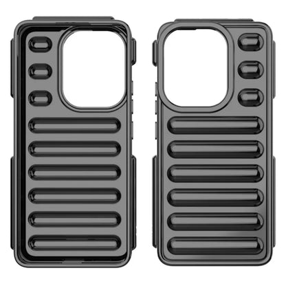 Capsule Series for Xiaomi Redmi Turbo 3 5G / Poco F6 5G TPU Case Ribbed Phone Back Cover