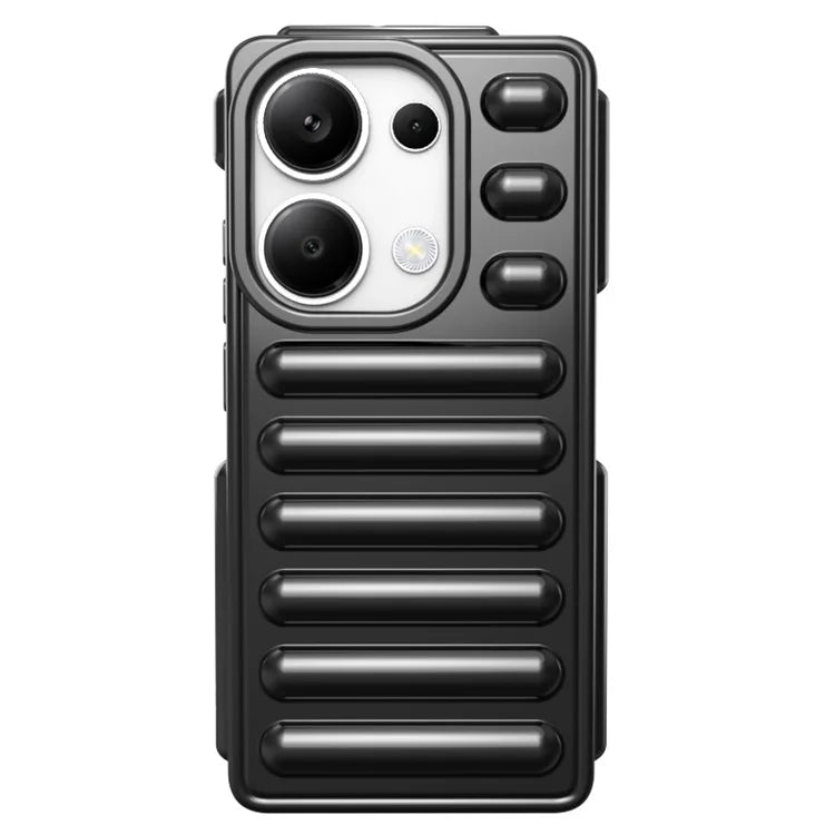 Capsule Series for Xiaomi Redmi Note 13 Pro 4G / Poco M6 Pro 4G Case TPU Rugged Ribbed Phone Cover
