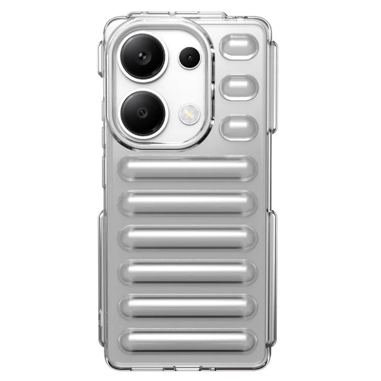 Capsule Series for Xiaomi Redmi Note 13 Pro 4G / Poco M6 Pro 4G Case TPU Rugged Ribbed Phone Cover