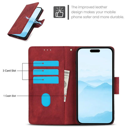 SY-001 For iPhone 16 Pro Max Case PU Leather Flip Phone Cover Imprinted Butterfly Flower