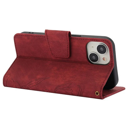 SY-001 For iPhone 15 Case Flip Wallet Shockproof Leather Phone Cover with Wrist Strap