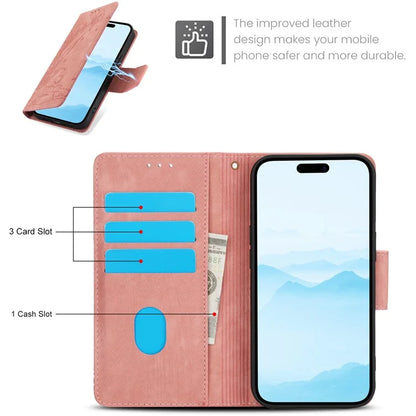 SY-001 For iPhone 15 Case Flip Wallet Shockproof Leather Phone Cover with Wrist Strap
