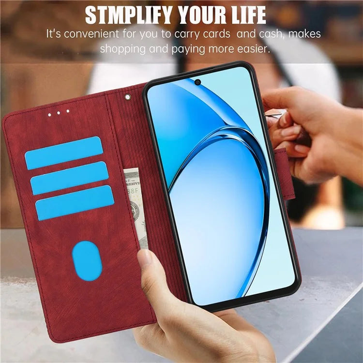 SY-001 For Realme 12 Pro 5G / 12 Pro+ 5G Case with Wrist Strap Butterfly Flower Leather Phone Cover Folio Wallet