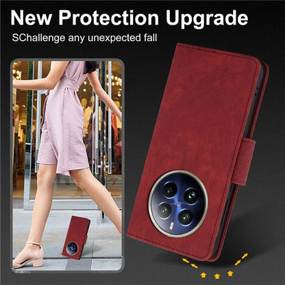 SY-001 For Realme 12 Pro 5G / 12 Pro+ 5G Case with Wrist Strap Butterfly Flower Leather Phone Cover Folio Wallet