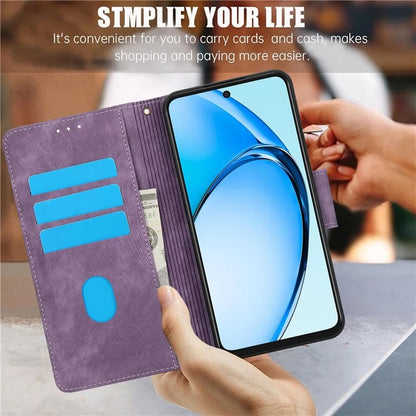 SY-001 For Realme 12 Pro 5G / 12 Pro+ 5G Case with Wrist Strap Butterfly Flower Leather Phone Cover Folio Wallet