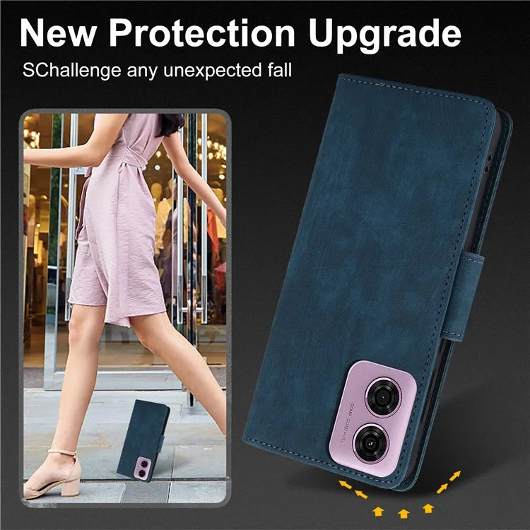 SY-001 For Motorola Moto G 5G (2024) / G Play 5G (2024) Phone Case Pattern Imprint Anti-Drop Leather Cover