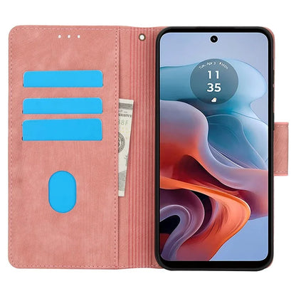 SY-001 For Motorola Moto G 5G (2024) / G Play 5G (2024) Phone Case Pattern Imprint Anti-Drop Leather Cover