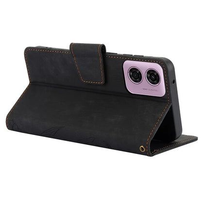 SY-001 For Motorola Moto G 5G (2024) / G Play 5G (2024) Phone Case Pattern Imprint Anti-Drop Leather Cover