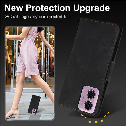 SY-001 For Motorola Moto G 5G (2024) / G Play 5G (2024) Phone Case Pattern Imprint Anti-Drop Leather Cover