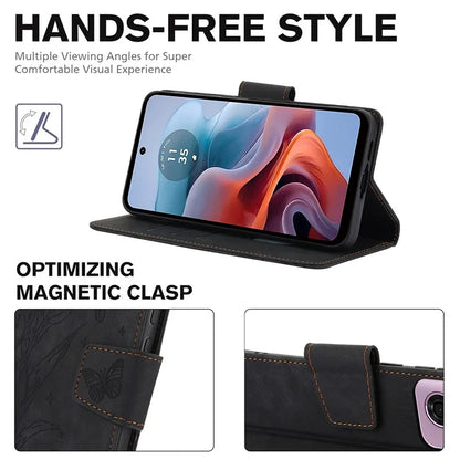 SY-001 For Motorola Moto G 5G (2024) / G Play 5G (2024) Phone Case Pattern Imprint Anti-Drop Leather Cover