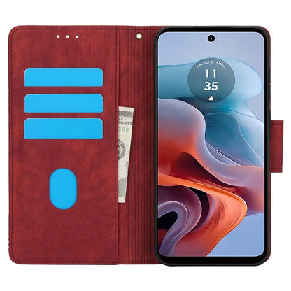 SY-001 For Motorola Moto G 5G (2024) / G Play 5G (2024) Phone Case Pattern Imprint Anti-Drop Leather Cover