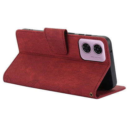 SY-001 For Motorola Moto G 5G (2024) / G Play 5G (2024) Phone Case Pattern Imprint Anti-Drop Leather Cover