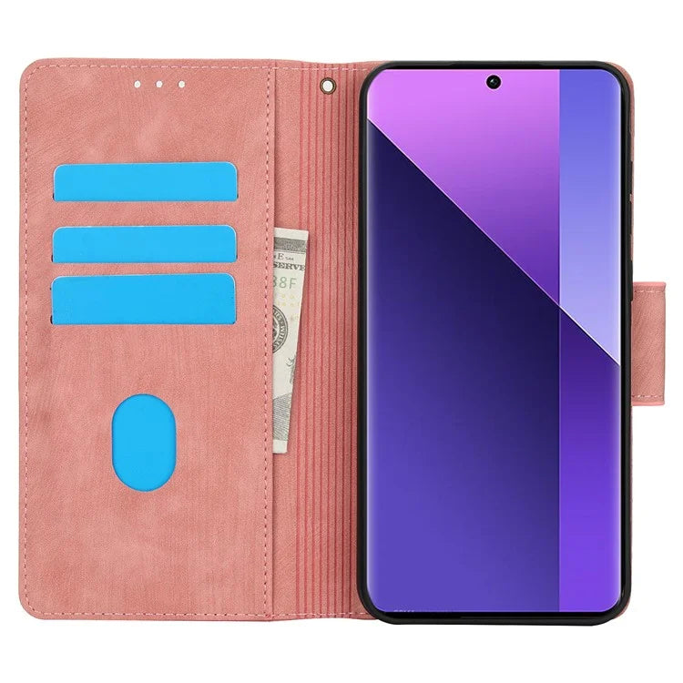 SY-001 For Xiaomi Redmi Note 13 Pro+ 5G Phone Case Pattern Imprint Anti-Scratch Leather Flip Cover