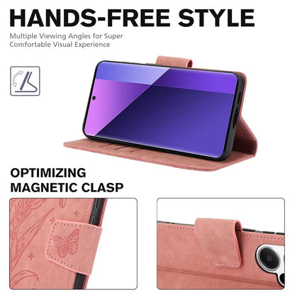 SY-001 For Xiaomi Redmi Note 13 Pro+ 5G Phone Case Pattern Imprint Anti-Scratch Leather Flip Cover