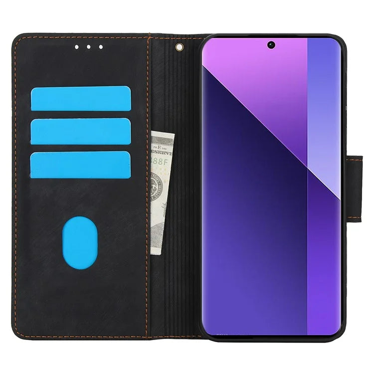 SY-001 For Xiaomi Redmi Note 13 Pro+ 5G Phone Case Pattern Imprint Anti-Scratch Leather Flip Cover