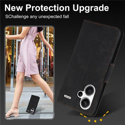 SY-001 For Xiaomi Redmi Note 13 Pro+ 5G Phone Case Pattern Imprint Anti-Scratch Leather Flip Cover