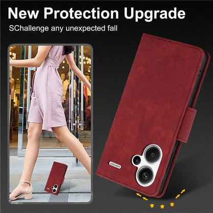 SY-001 For Xiaomi Redmi Note 13 Pro+ 5G Phone Case Pattern Imprint Anti-Scratch Leather Flip Cover