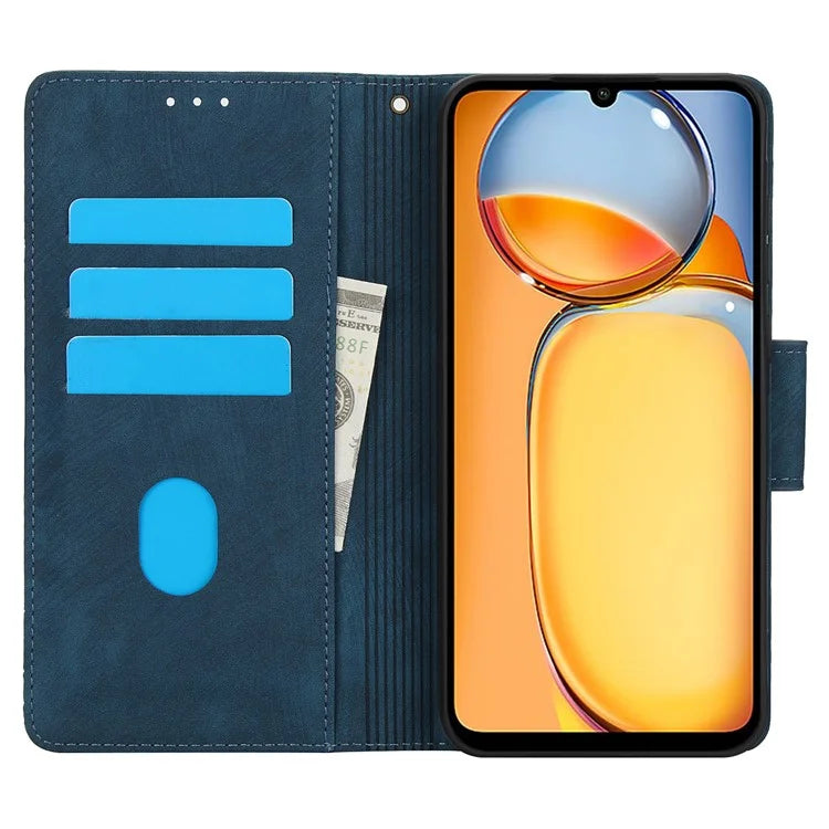 SY-001 For Xiaomi Redmi 13C 4G / 5G / 13R 5G / Poco M6 5G / Poco C65 4G / M6 5G Case Leather Wallet Folio Phone Cover