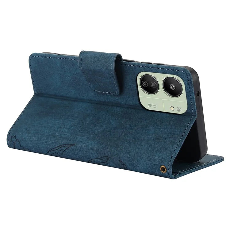 SY-001 For Xiaomi Redmi 13C 4G / 5G / 13R 5G / Poco M6 5G / Poco C65 4G / M6 5G Case Leather Wallet Folio Phone Cover