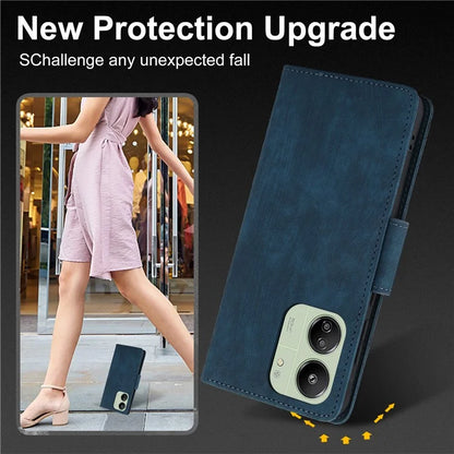 SY-001 For Xiaomi Redmi 13C 4G / 5G / 13R 5G / Poco M6 5G / Poco C65 4G / M6 5G Case Leather Wallet Folio Phone Cover