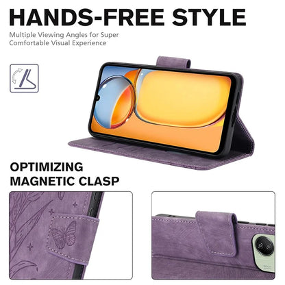 SY-001 For Xiaomi Redmi 13C 4G / 5G / 13R 5G / Poco M6 5G / Poco C65 4G / M6 5G Case Leather Wallet Folio Phone Cover