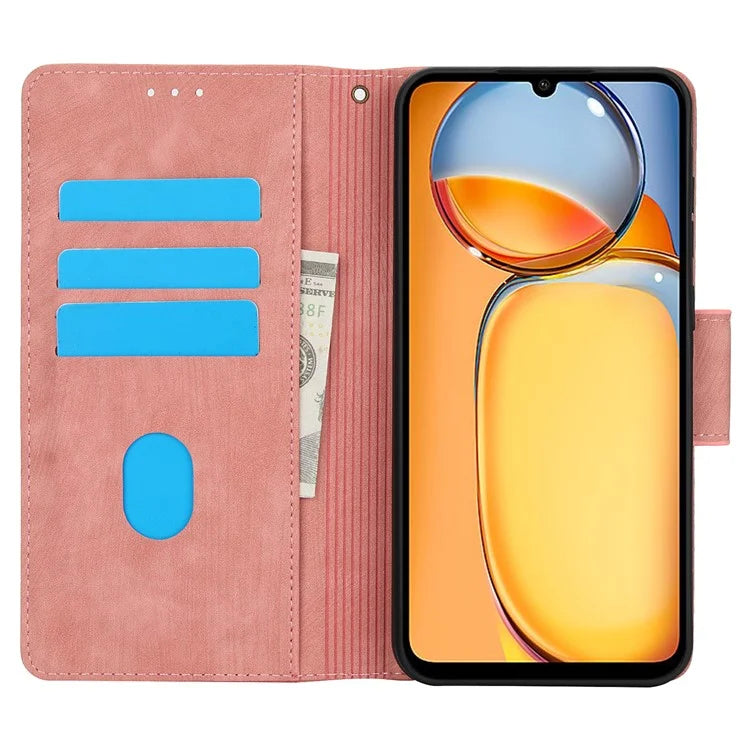 SY-001 For Xiaomi Redmi 13C 4G / 5G / 13R 5G / Poco M6 5G / Poco C65 4G / M6 5G Case Leather Wallet Folio Phone Cover